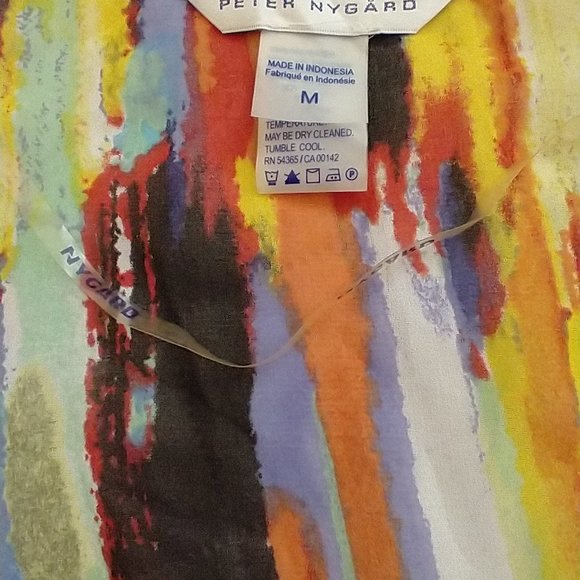 Womens Caftan Cover Up by Peter Nygard - Picture 3 of 5